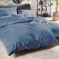 Mako Satin Bettwäsche Uni 100% mercerisierte Baumwolle weich Reißverschluss Schlafzimmer